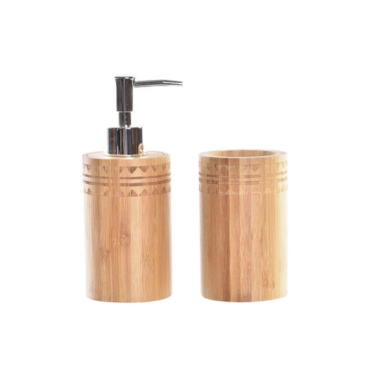 Bath Set Decor Natural BambooBad-Set Bambus Natur - Spa Deko 1