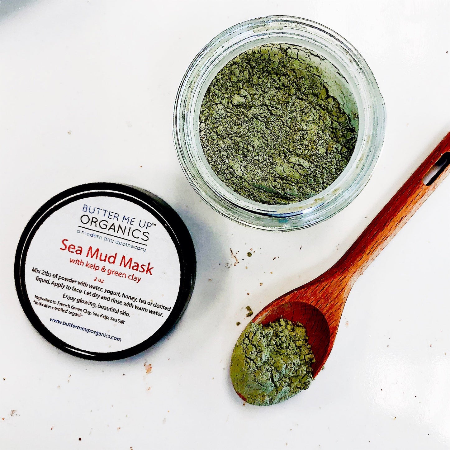 Meerschlamm Gesichtsmaske 60ml – Grüne Tonerde gegen Akne & Unreinheiten 3