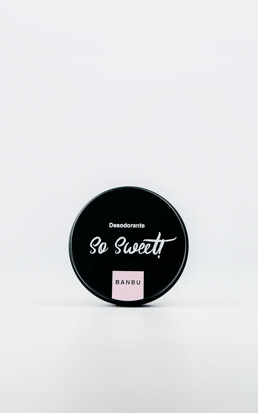 BAMBU-Deo Creme So Sweet 60g - Süßer Duft mit Zimt & Kokos Vegan 1