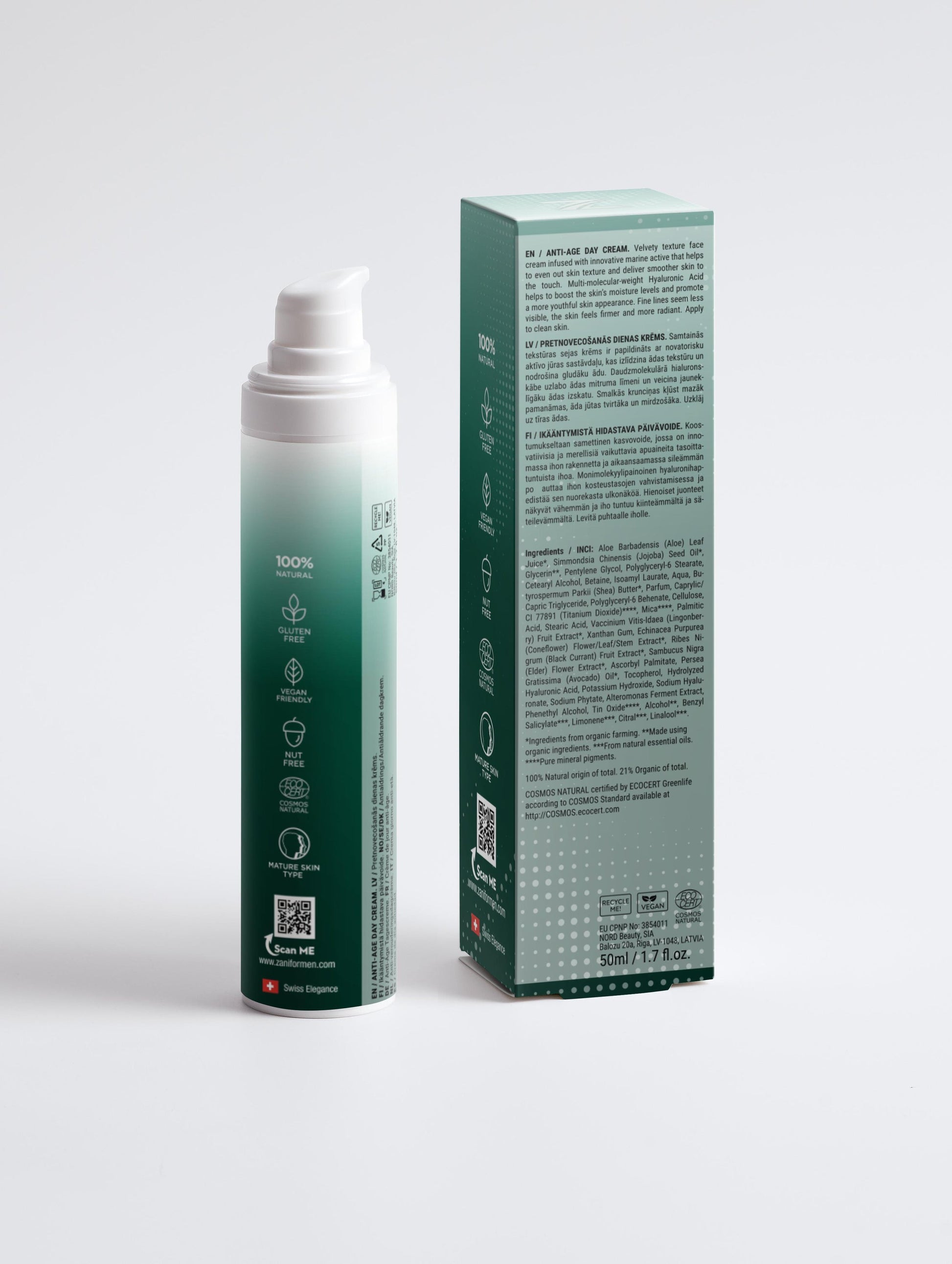 Zani - Bio Gesichtscreme Anti-Aging Tagespflege – Natürliche Faltenreduktion 4