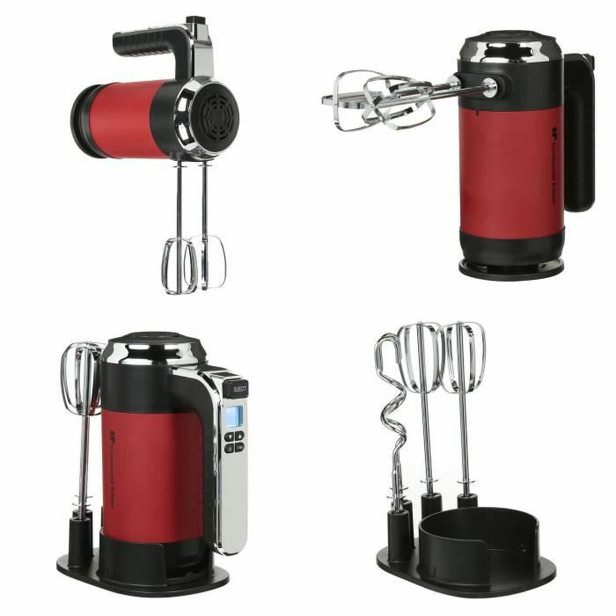 Continental Edison- Handmixer  CEBE350R 350 W Rot 4