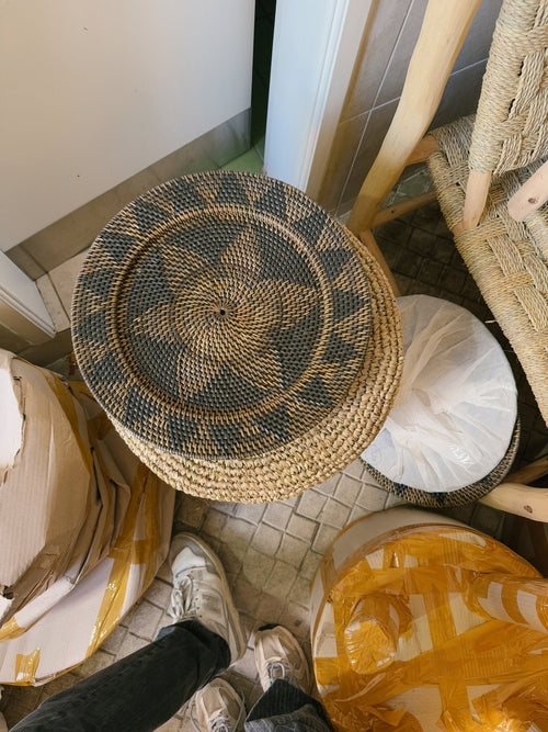 Wandteller Lombok Schwarz – Handgefertigte Wanddekoration 13