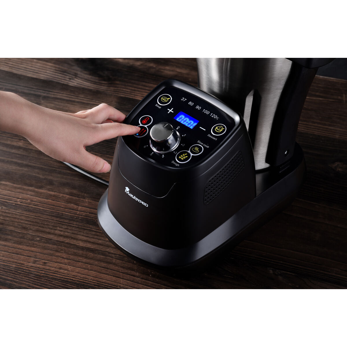 Masterpro- Küchenmaschine  1200 W 1,75 L Transparent 2