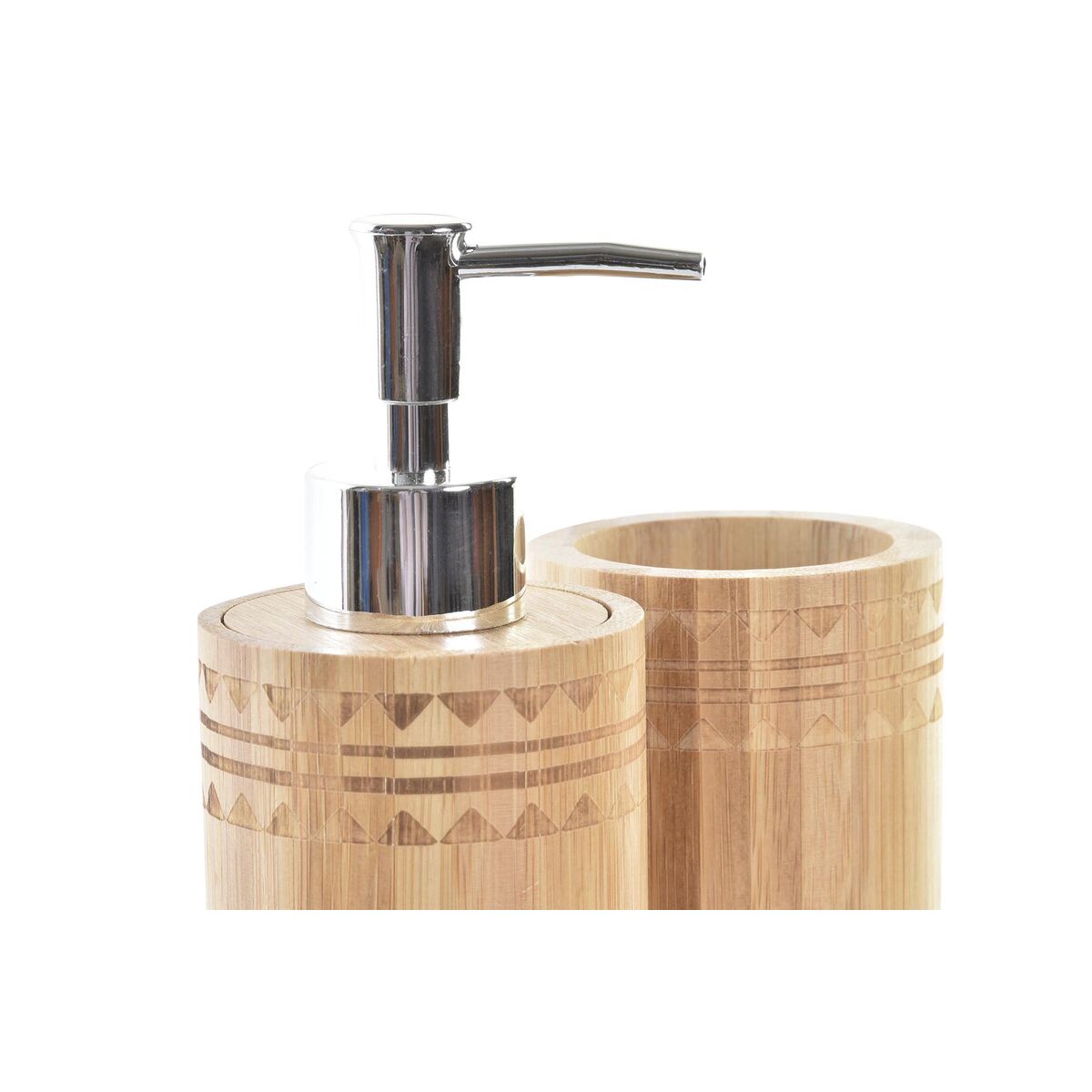 Bath Set Decor Natural BambooBad-Set Bambus Natur - Spa Deko 3
