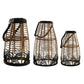 Kerzenhalter Set 3-teilig - Handgemacht Boho 1
