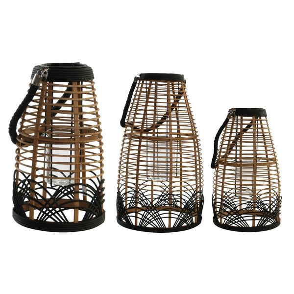 Kerzenhalter Set 3-teilig - Handgemacht Boho 1