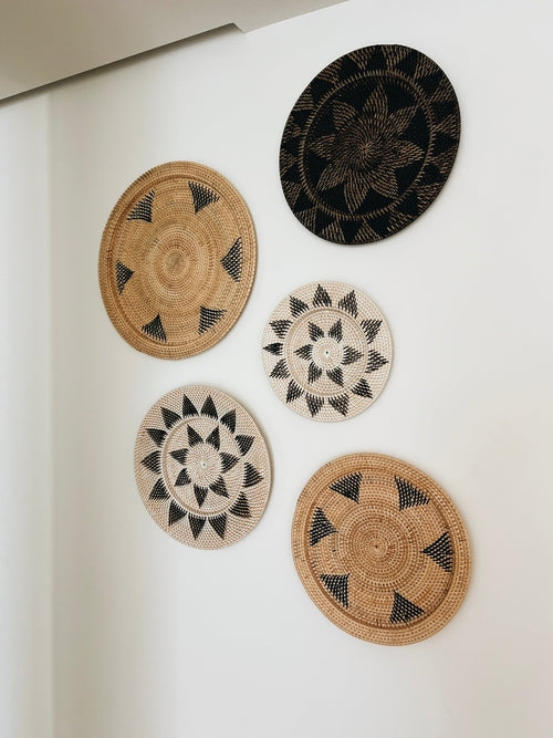 Wandteller Lombok Schwarz – Handgefertigte Wanddekoration 11