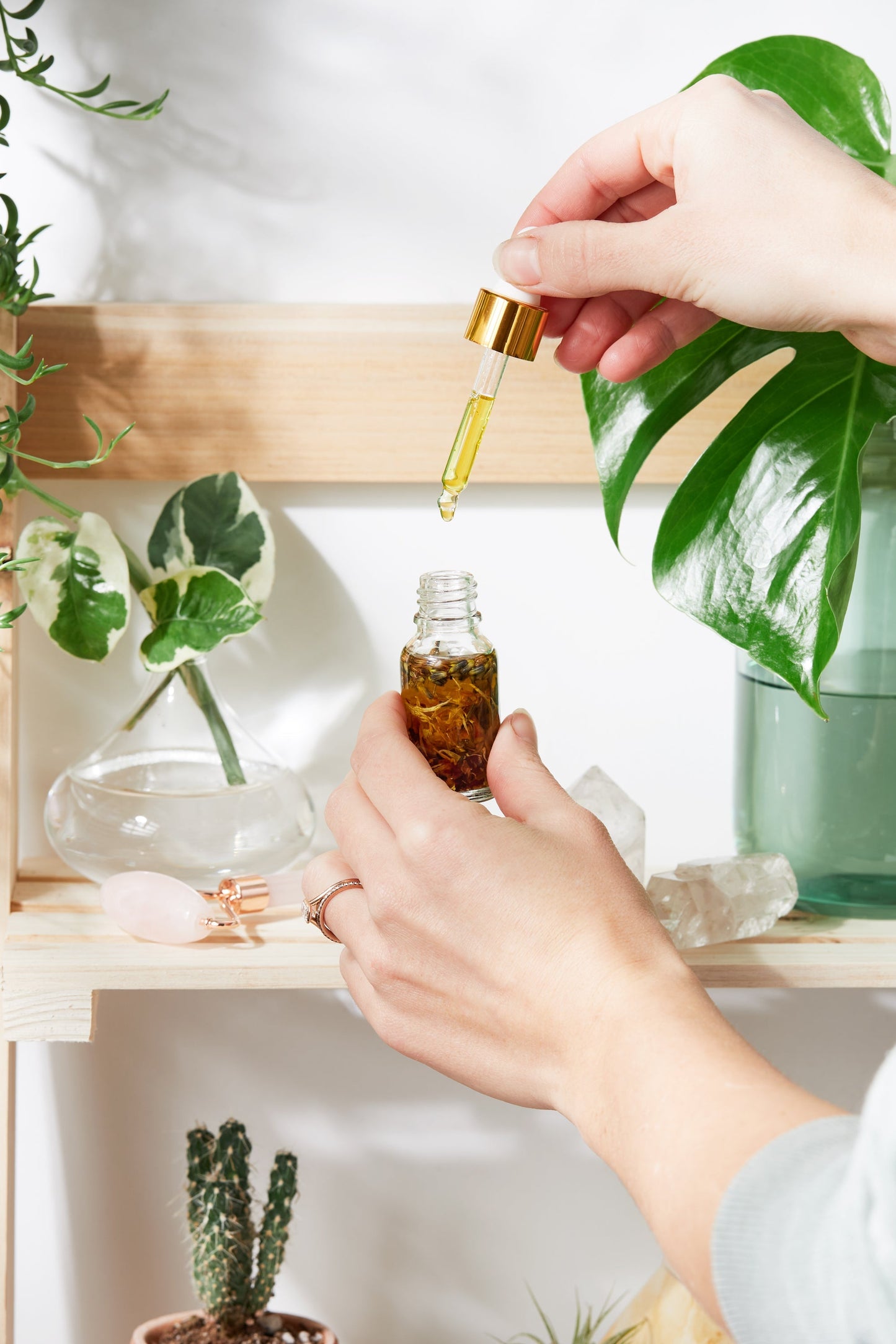 Bio Anti-Aging Gesichtsserum – Mit Hagebutte, Lavendel & wertvollen Ölen 3