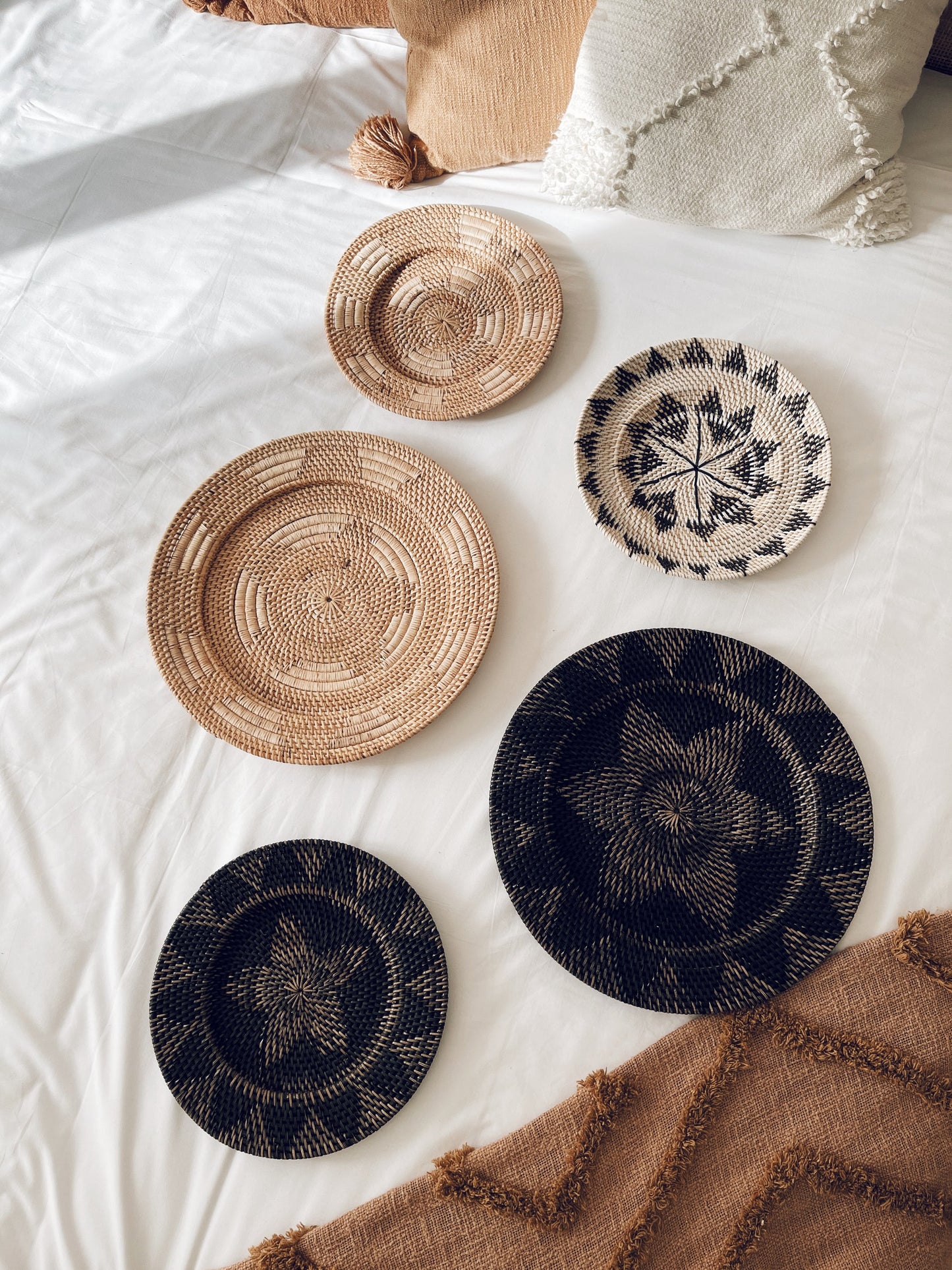 Wandteller Lombok Schwarz – Handgefertigte Wanddekoration 8