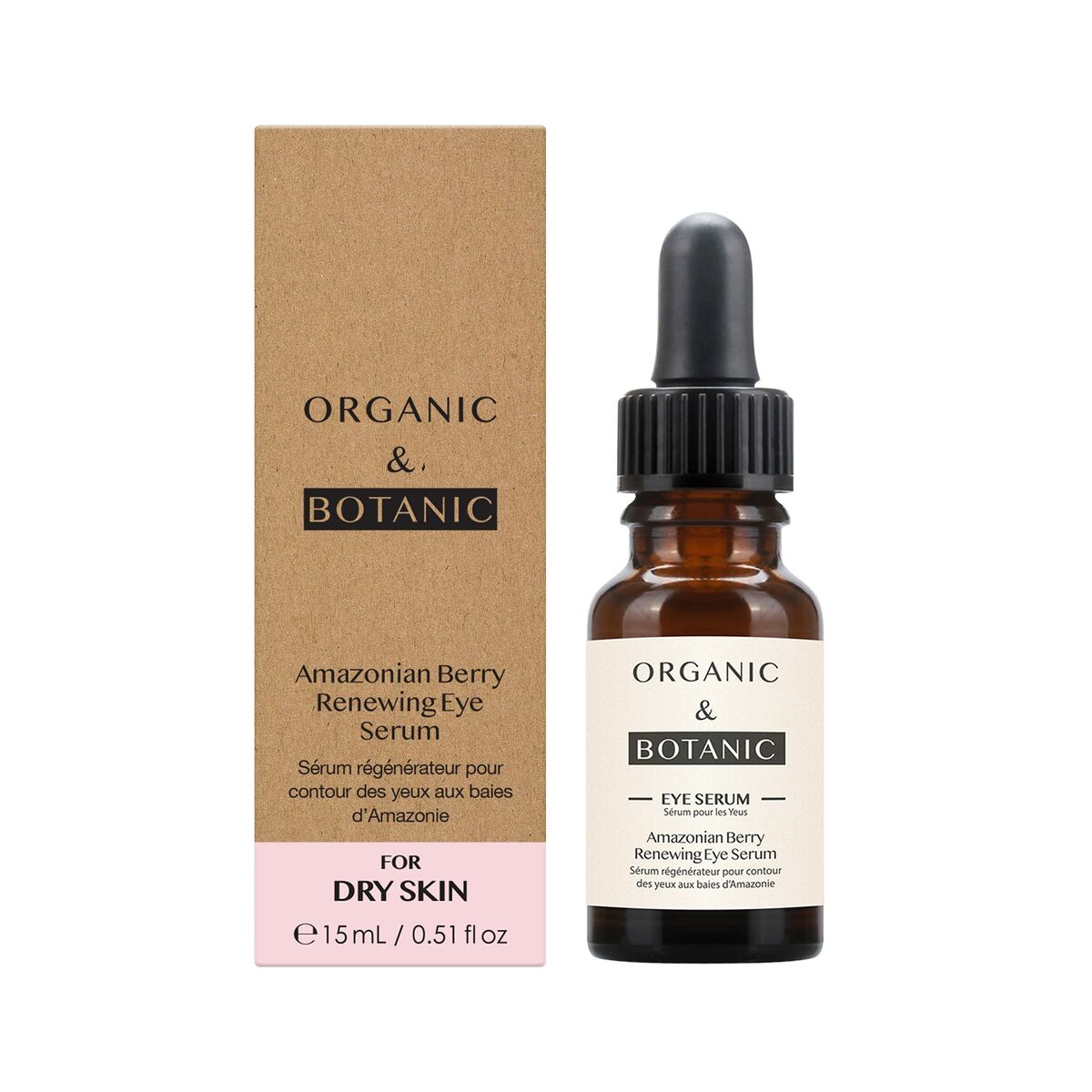 Organic & Botanic Augenserum Amazonian Berry  15ml 1