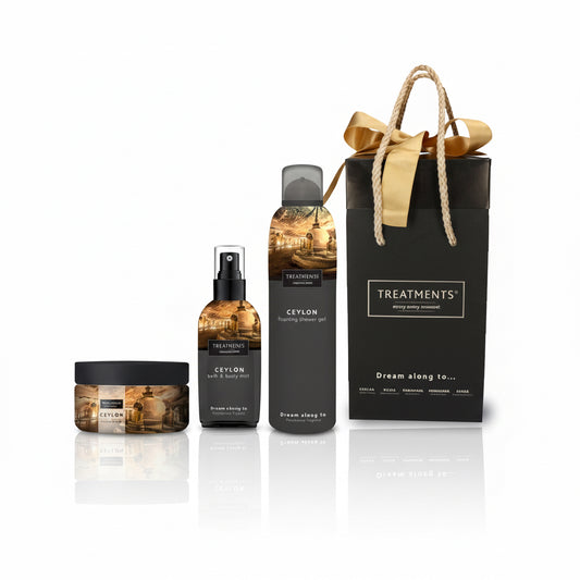 Treatments - Geschenkbox Body & Scrub Ceylon 1