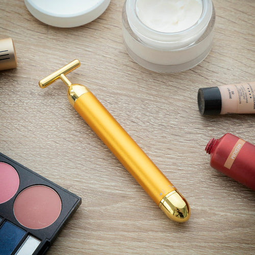 Gesichts Massager Hochfrequenz 6000 - Anti-Aging Gold 5