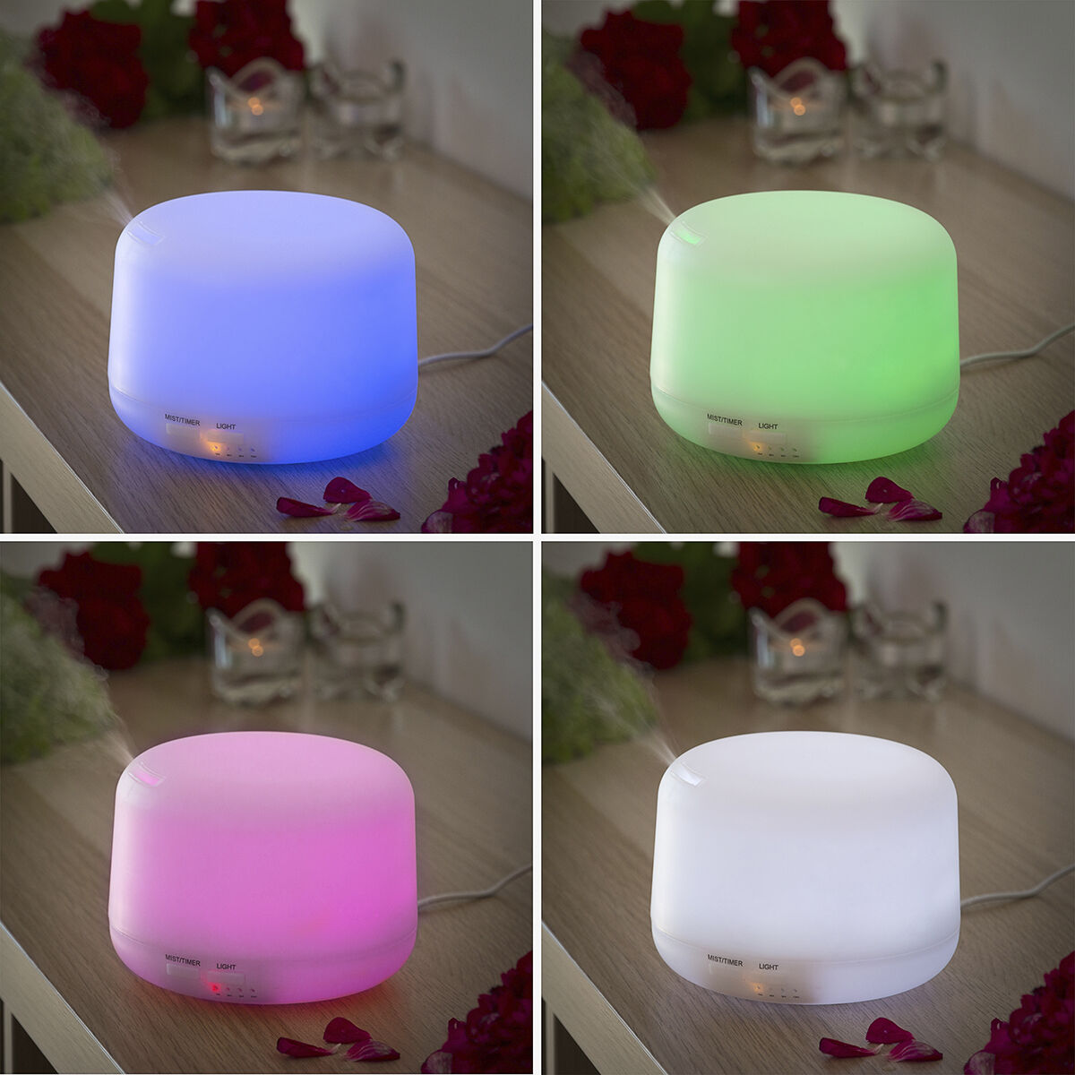 Aroma Diffusor LED - Luftbefeuchter Steloured 16