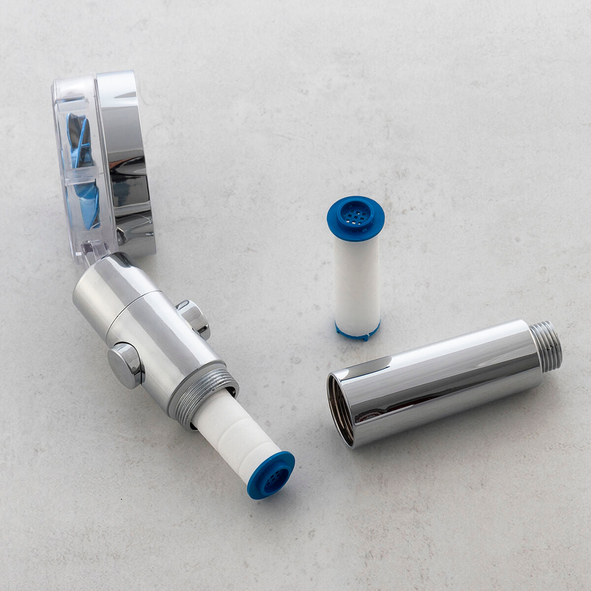 Öko-Duschkopf mit Druckpropeller & Wasserfilter 7