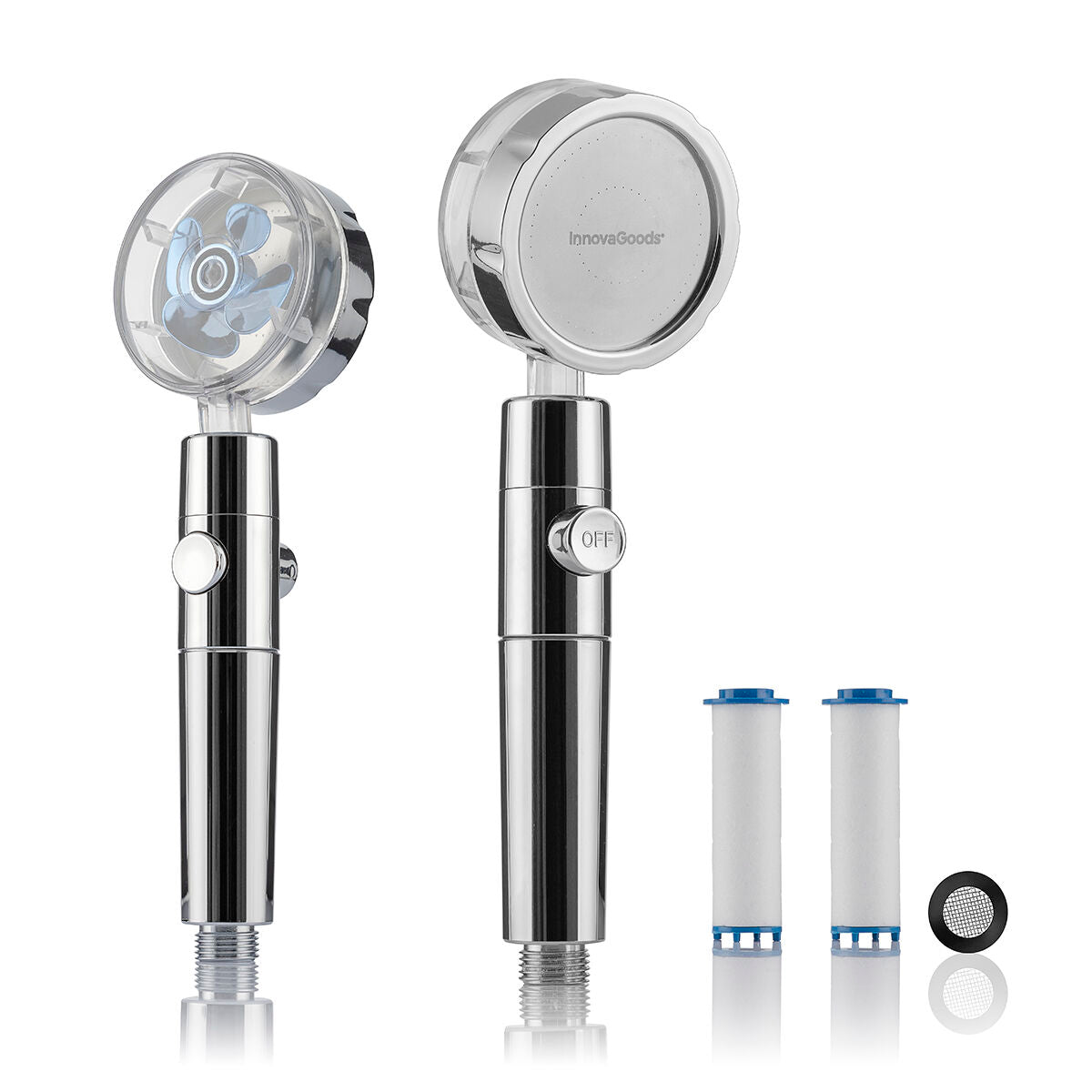 Öko-Duschkopf mit Druckpropeller & Wasserfilter 5