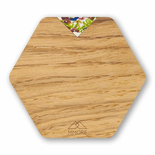 Wooden Coasters - Oak / Set of 4 coasters 30