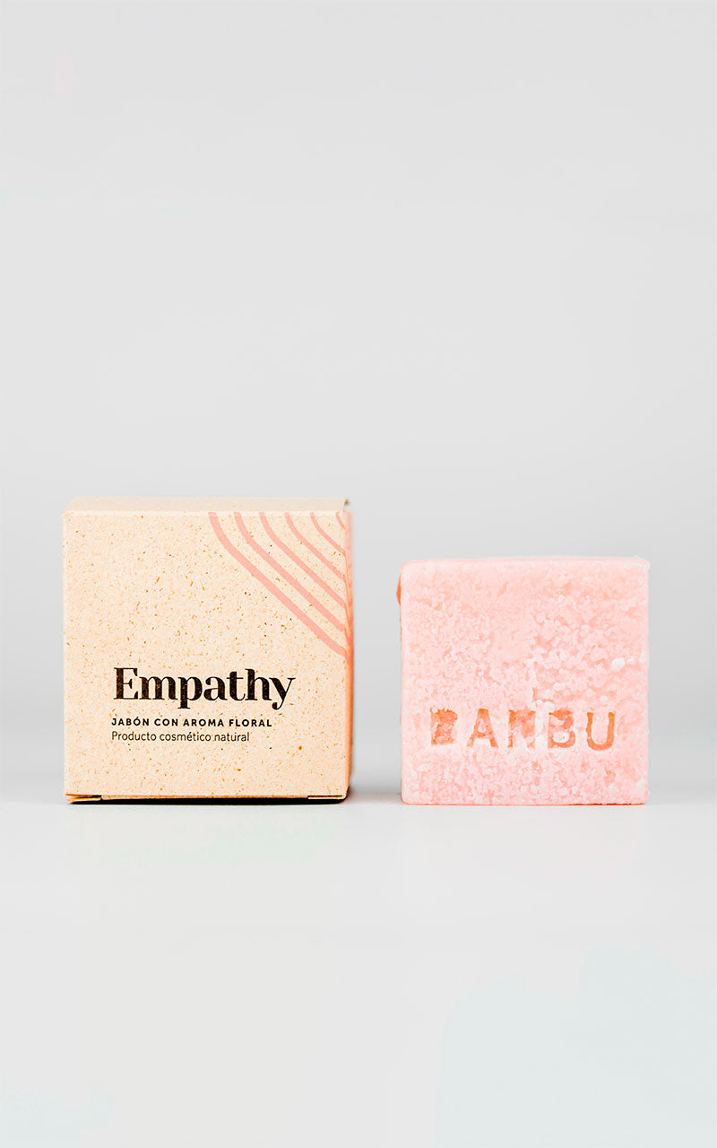 BAMBU - Festes Duschgel Empathy 100g - Blumiger Rosenduft Vegan 1