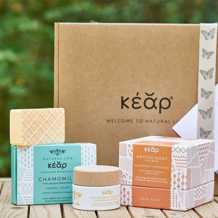 Kear -Cleanse Moisturise Skincare Kit weKear  – Natürlicher AntiOxidant & Kamille Pflege 3