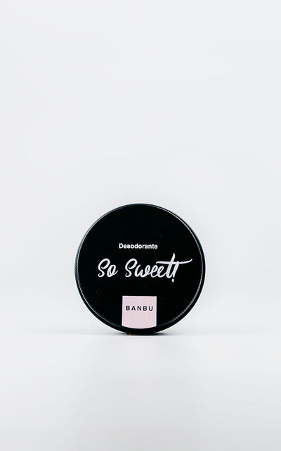 BAMBU-Deo Creme So Sweet 60g - Süßer Duft mit Zimt & Kokos Vegan