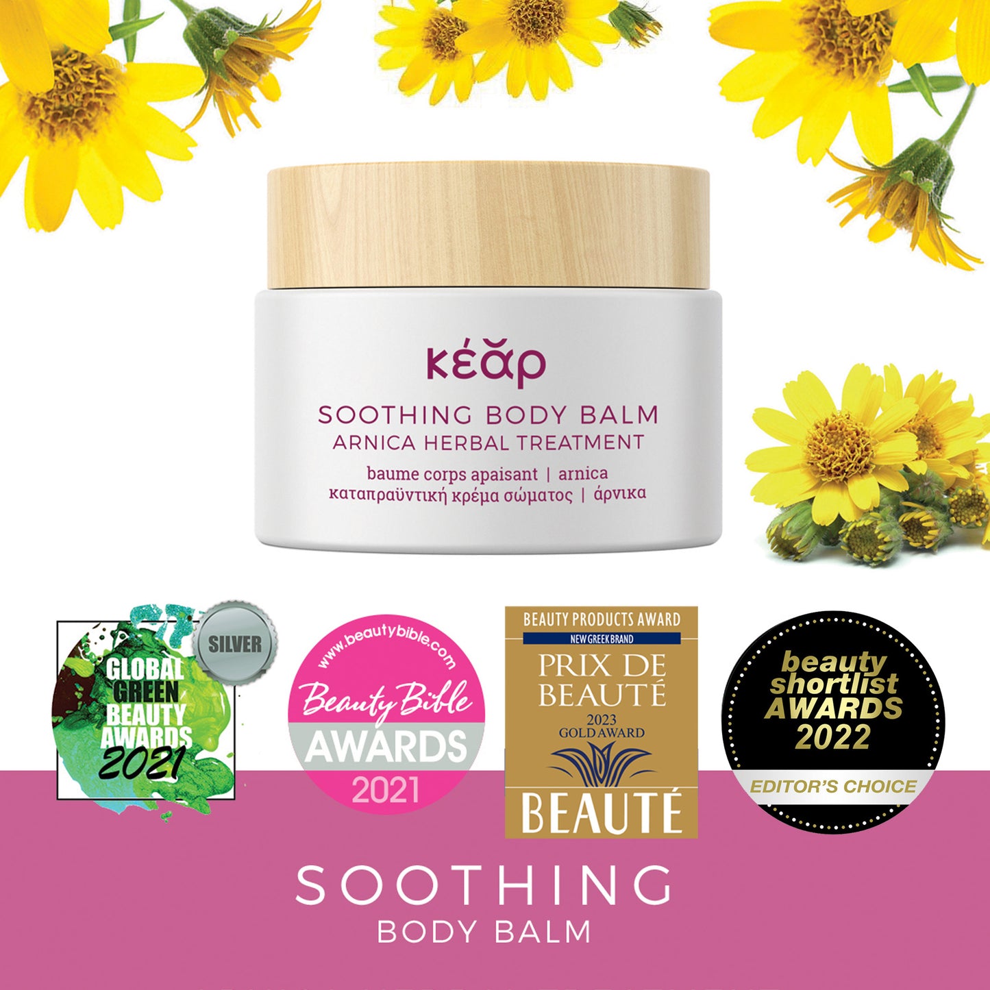 Kear - Soothing Body Balm – Arnica Power für Körper & Muskeln 5