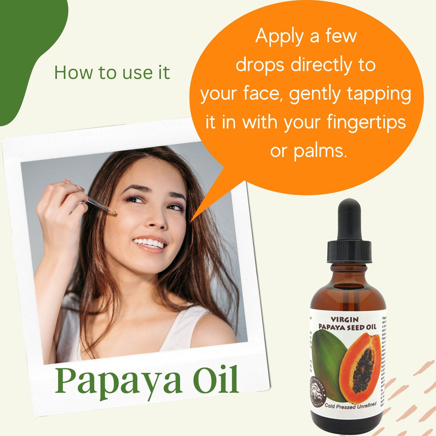 Best Nature´s Cosmetic -Papayakerne-Öl - Bio, Kaltgepresst, Unraffiniert 6