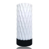 Luma Bloom Tischlampe schwarz, moderne LED-Tischleuchte mit warmem Licht